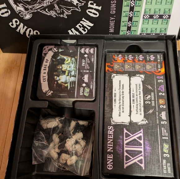 Sons of Anarchy Board Game Pre-owned - Picture 8 of 10